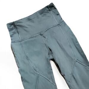 Lululemon Fine Force Space Gray High Rise Legging - Size 2